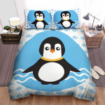 The Wildlife - The Penguin Among Fishes Bed Sheets Spread Duvet Cover Bedding Sets