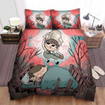 Over The Garden Wall (2014) Movie Poster Fanart Bed Sheets Spread Comforter Duvet Cover Bedding Sets
