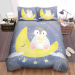 The Wildlife - The Penguin Holding Many Stars Bed Sheets Spread Duvet Cover Bedding Sets