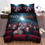 Modern Family (2009–2020) Movie Poster Fanart 2 Bed Sheets Spread Comforter Duvet Cover Bedding Sets