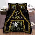 Beowulf Vs Grendel Traditional Knotwork Art Bed Sheets Spread Duvet Cover Bedding Sets