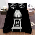 People Sensual Sensual Woman Sitting Rear Bed Sheets Spread Comforter Duvet Cover Bedding Sets