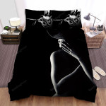 People Sensual Nude Woman With Hat Bed Sheets Spread Comforter Duvet Cover Bedding Sets