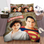 Lois & Clark: The New Adventures Of Superman (1993–1997) The Complete Fourth Season Movie Poster Bed Sheets Spread Comforter Duvet Cover Bedding Sets