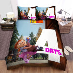 Free Birds (2013) 4 Days To Go Poster Bed Sheets Spread Comforter Duvet Cover Bedding Sets