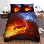 The Wildlife - The Deer Power Bed Sheets Spread Duvet Cover Bedding Sets