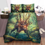 The Wildlife - The Deer Wearing A Mask Bed Sheets Spread Duvet Cover Bedding Sets