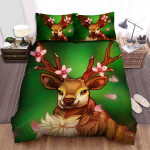 The Wildlife - The Spring Deer Bed Sheets Spread Duvet Cover Bedding Sets