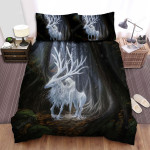 The Wildlife - The Deer Of The Death Bed Sheets Spread Duvet Cover Bedding Sets