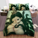 Little Hydra Princess Bed Sheets Spread Duvet Cover Bedding Sets