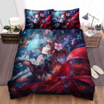 Kabaneri Of The Iron Fortress Mumei & Butterflies Digital Artwork Bed Sheets Spread Duvet Cover Bedding Sets