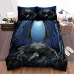 Jersey Devil Hunting For The Prey Bed Sheets Spread Duvet Cover Bedding Sets