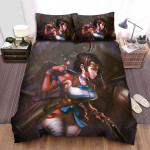 Kabaneri Of The Iron Fortress Kabaneri Mumei Splash Art Bed Sheets Spread Duvet Cover Bedding Sets