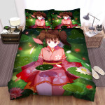 Kabaneri Of The Iron Fortress Mumei In Lotus Digital Artwork Bed Sheets Spread Duvet Cover Bedding Sets