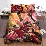 Kabaneri Of The Iron Fortress Mumei & Ayame Yomogawa With Their Weapons Artwork Bed Sheets Spread Duvet Cover Bedding Sets
