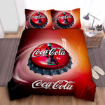 Enjoy Coca-Cola Bottle Cap Illustration Bed Sheets Spread Comforter Duvet Cover Bedding Sets