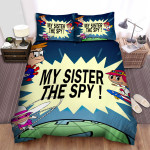 Teamo Supremo My Sister The Spy Poster Bed Sheets Spread Duvet Cover Bedding Sets