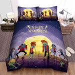 Halloween Night Zombie Apocalypse Bed Sheets Spread Duvet Cover Bedding Sets