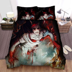 Bloody Mary Breaking The Mirror Artwork Bed Sheets Spread Duvet Cover Bedding Sets