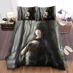 Hell Girl Ai Enma In The Woods Art Painting Bed Sheets Spread Duvet Cover Bedding Sets