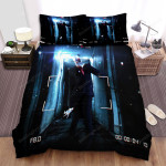Halloween Slenderman Captured By The Camera Bed Sheets Spread Duvet Cover Bedding Sets