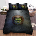 Halloween Frankenstein 3d Logo Bed Sheets Spread Duvet Cover Bedding Sets