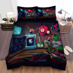 Halloween Frankenstein Relaxing In The Lab Bed Sheets Spread Duvet Cover Bedding Sets