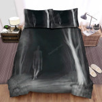 Halloween Slenderman Silhouette In The Dark Bed Sheets Spread Duvet Cover Bedding Sets