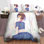 Kabaneri Of The Iron Fortress Mumei In School Girl Uniform Bed Sheets Spread Duvet Cover Bedding Sets
