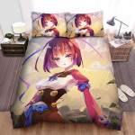 Kabaneri Of The Iron Fortress Mumei At Sunset Digital Artwork Bed Sheets Spread Duvet Cover Bedding Sets