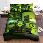 Halloween Frankenstein With Dr. Waldman In The Lab Bed Sheets Spread Duvet Cover Bedding Sets