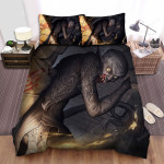 Halloween Vampire Scares Of The Sun Light Bed Sheets Spread Duvet Cover Bedding Sets