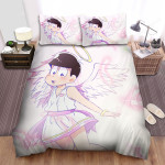 Mr. Osomatsu With Angel Wings Artwork Bed Sheets Spread Duvet Cover Bedding Sets