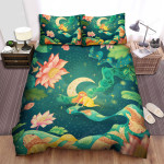 The Japanese Fish - The Koi From The Ribbon Bed Sheets Spread Duvet Cover Bedding Sets