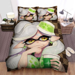 Splatoon - Pearl With Coffee Bed Sheets Spread Duvet Cover Bedding Sets