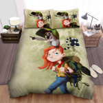 The Wild Animal - The Lemur On Her Head Bed Sheets Spread Duvet Cover Bedding Sets