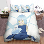 That Time I Got Reincarnated As A Slime (2018) Sittng Movie Poster Bed Sheets Spread Comforter Duvet Cover Bedding Sets