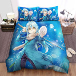 That Time I Got Reincarnated As A Slime (2018) Painting Movie Poster Bed Sheets Spread Comforter Duvet Cover Bedding Sets