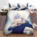 That Time I Got Reincarnated As A Slime (2018) Sad And Cry Movie Poster Bed Sheets Spread Comforter Duvet Cover Bedding Sets