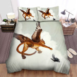 The Wildlife - The Cougar Spreading Wings Bed Sheets Spread Duvet Cover Bedding Sets