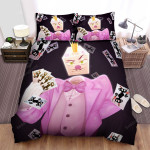 Cuphead - The King Dice The Manager Of The Casino Bed Sheets Spread Duvet Cover Bedding Sets