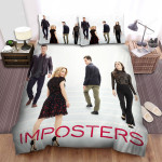 Imposters (2017–2018) Poster Movie Poster Bed Sheets Spread Comforter Duvet Cover Bedding Sets Ver 3