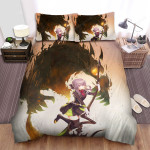 Seraph Of The End Shinoa Hīragi & Her Four-Scythe Child Bed Sheets Spread Duvet Cover Bedding Sets