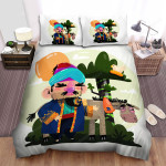 The Lovely Animal - The Donkey On Sale Bed Sheets Spread Duvet Cover Bedding Sets