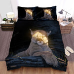 The Wildlife - The Cougar Under The Sunshine Bed Sheets Spread Duvet Cover Bedding Sets