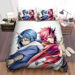 That Time I Got Reincarnated As A Slime (2018) Benimaru And Soei Movie Poster Bed Sheets Spread Comforter Duvet Cover Bedding Sets