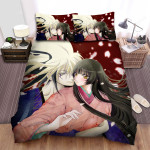 Nura: Rise Of The Yokai Clan Rikuo Nura & Yōhime's Romantic Moment Bed Sheets Spread Duvet Cover Bedding Sets