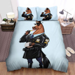 The Natural Animal - The Horse Policeman Bed Sheets Spread Duvet Cover Bedding Sets