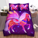 The Wild Creature - The Magical Horse Shining Bed Sheets Spread Duvet Cover Bedding Sets
