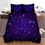The Cute Animal - The Pig Stars In The Sky Bed Sheets Spread Duvet Cover Bedding Sets